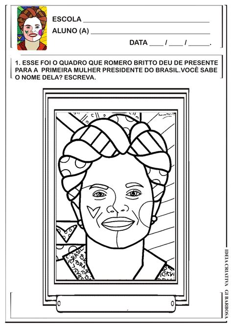 Atividades De Artes Romero Britto