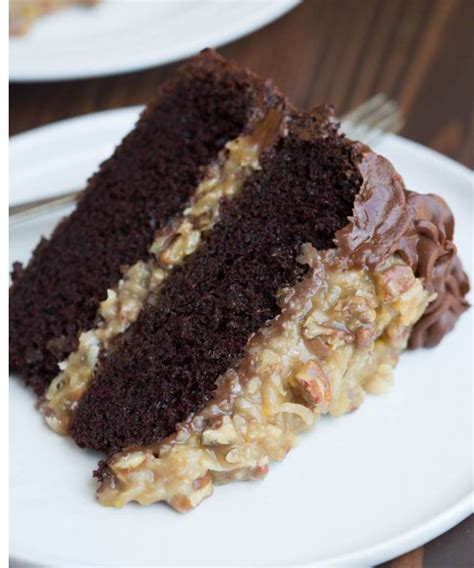 1⁄2 cup water 6 oz german's sweet chocolate, coarsely chopped 2 1⁄2 cups cake flour, sifted before measuring 1 teaspoon baking soda 1⁄2. Image by Bonnie Moore on Cakes | German chocolate cake ...