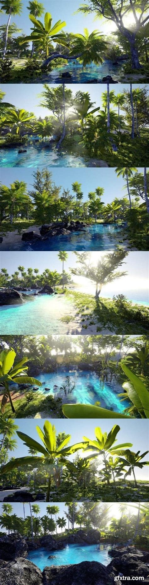 Unreal Engine 3d Scanned Photo Realistic Mauritius Asset Pack Gfxtra