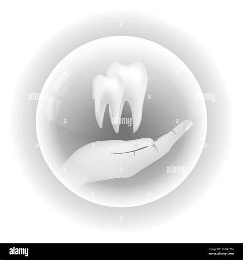 Abstract Vector Dental Illustration Of Teeth Stock Vector Image And Art