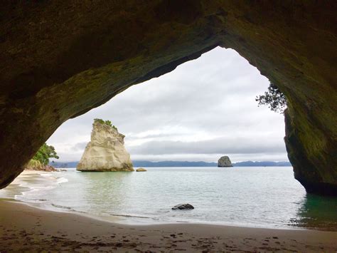 Cathedral Cove Coromandel Peninsula New Zealand Cathedral Cove