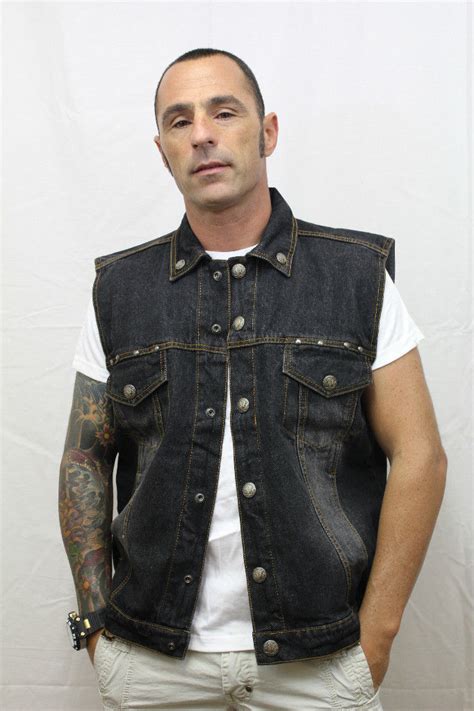Men's always love denim stuff and when it comes to bike riding denim motorcycle vest is the first choice of every gentle men. BEST SELLING MENS BIKER BLACK DENIM VEST WITH SNAPS SIZES ...