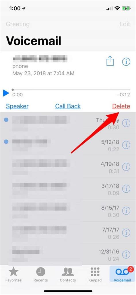 How To Check And Delete Voicemail On Iphone