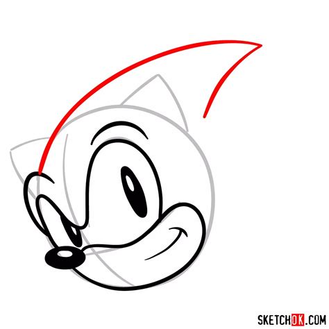 How To Draw Sonic The Hedgehog S Face Artofit