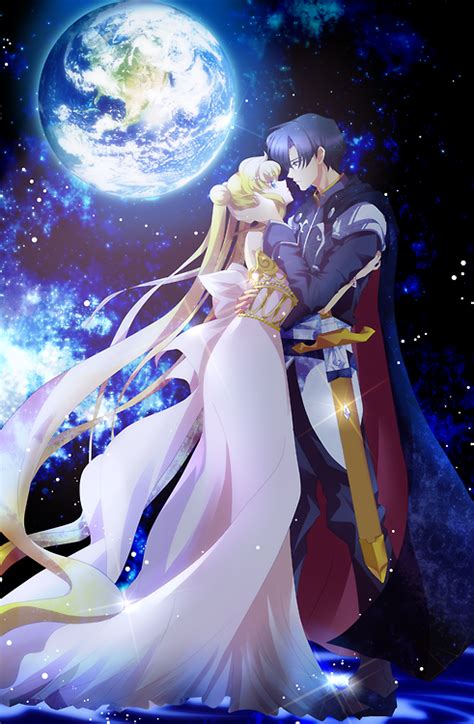 Sailor moon manga sailor moon art sailor moon crystal neo queen serenity princess serenity sailor moon background sailor moon drops sailor moom tuxedo mask. Princess Serenity and Prince Endymion | Sailor moon ...