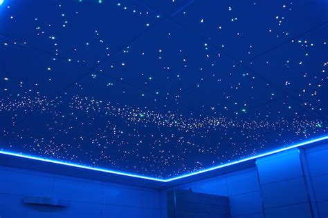 The ceiling light has stopped being just a source of light. Bathroom Ceiling with realistic star lights | MyCosmos