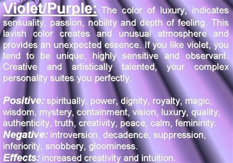 Purple Color Psychology Purple Meaning And Personality