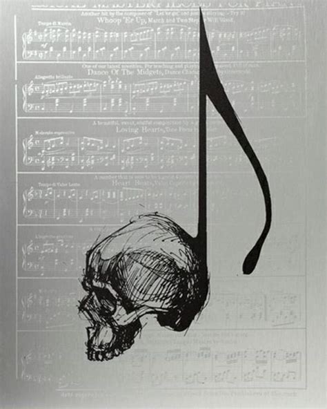 Totenköpfe Totenkpfe Skelette Skulls Bones Music Skull