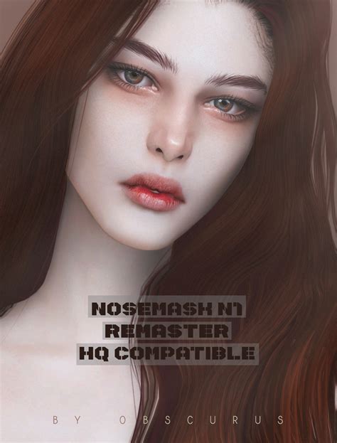 Obscurus Obscurus Sims Nosemask N7 31 Colors All