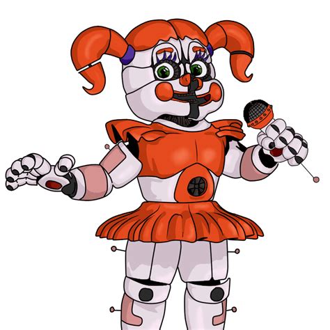 Circus Baby From Fnaf Sl Fan Art By Sashaduderus Rfivenightsatfreddys