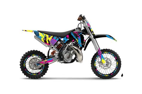 Ktm Sx 65 Dirt Bike Graphics Flashback Mx Graphic Wrap