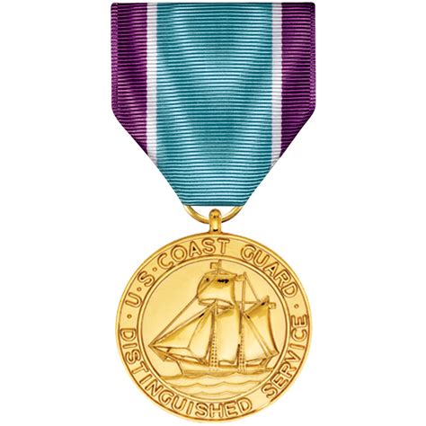 Coast Guard Distinguished Service Medal Anodized