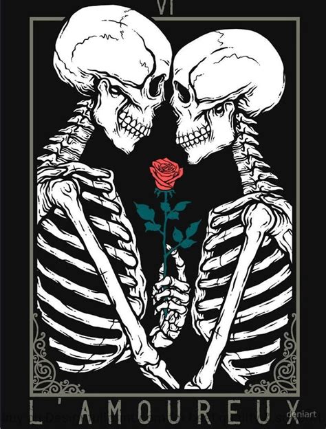Skull T Skull Couple Vi The Lovers Classic Valentine Shirts Skull