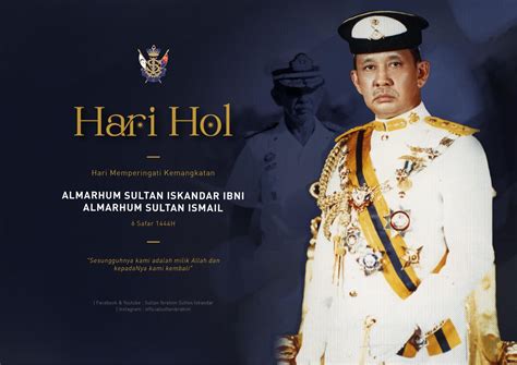HARI HOL ALMARHUM SULTAN ISKANDAR - DYAM Tunku Mahkota Johor