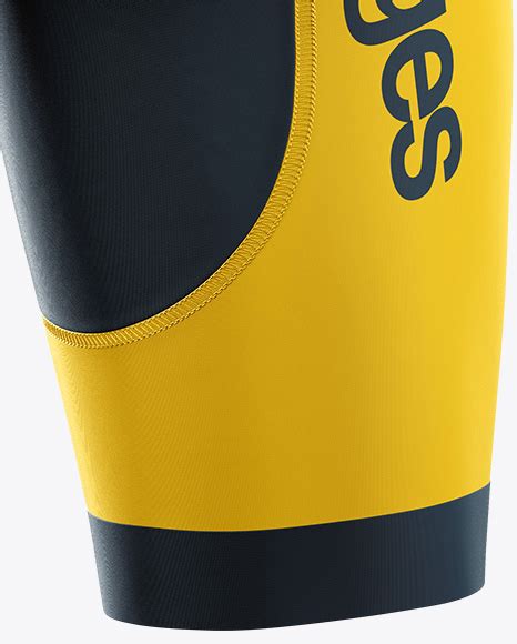 Download View Mens Cycling Bib Shorts Mockup Right Half Side View ...