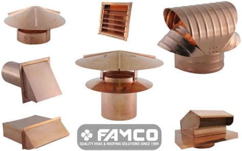 Copper Vents Enhance The Exterior Of Any Home Famco