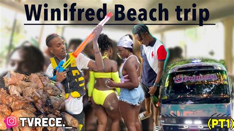 road trip to winifred beach portland jamaica jamaica travel vlog🏝️ youtube