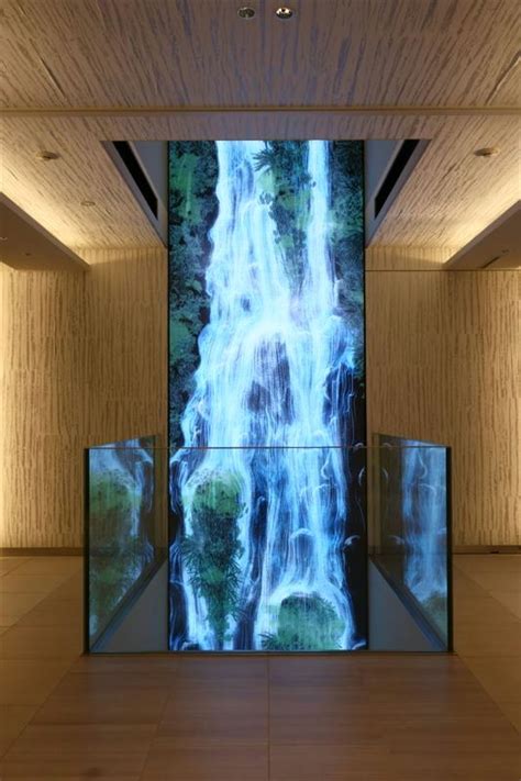 Digital Waterfall Nippon Style Note Stockport Immersive Experience