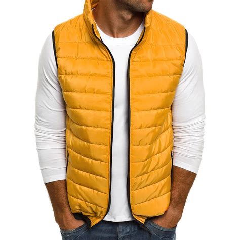 Zogaa Vest Men Autumn Winter Jackets Thick Vests Man Sleeveless Coats