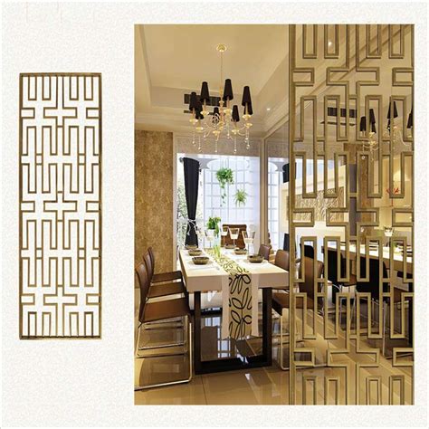 Hot Sale Interior Decorative Screen Partition Stainless Steel Wall