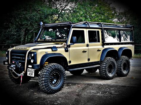 Land Rover Defender 6 Wheel Drive Conversion 6x6 Foleys