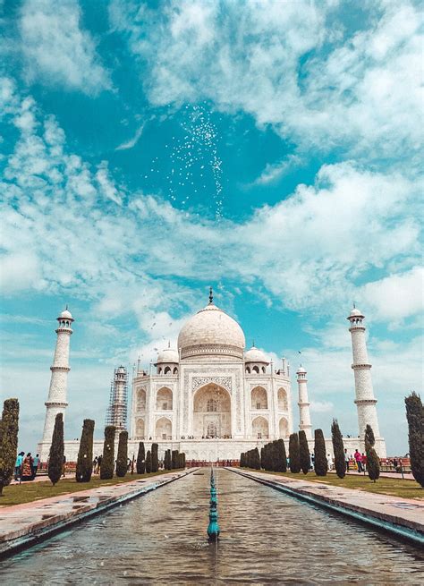 Taj Mahal Agra India Love Monument Places Wonder Hd Phone