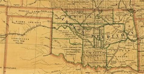 Doug Dawgz Blog Maps And History Of Oklahoma County 1830 19001 Map