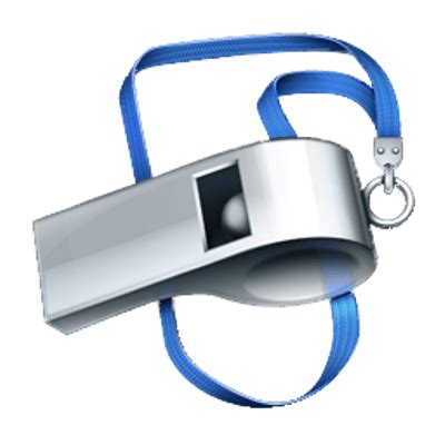 Whistle On Blue String Transparent PNG StickPNG