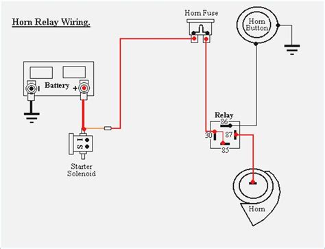 It can be used to control various appliances and equipment with large current. 4 pin horn relay wiring - Google Search (With images ...