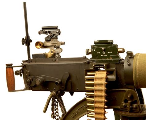 Deactivated Wwii Vickers Mki Machine Gun Allied Deactivated Guns