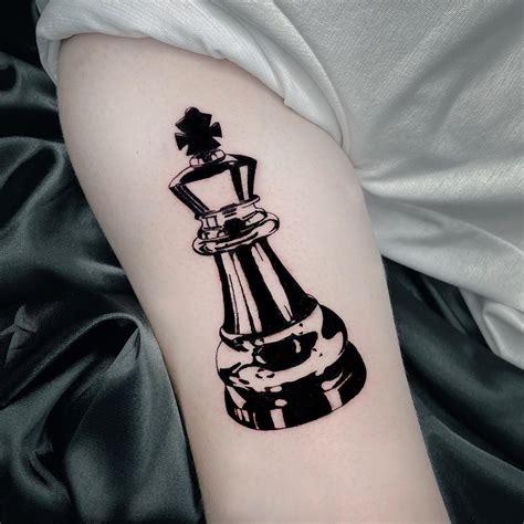 Top 80 King Chess Piece Tattoo Drawing Best Vn