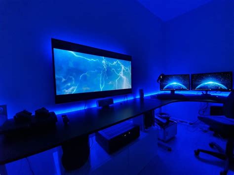 Blue Lightning Gaming Room