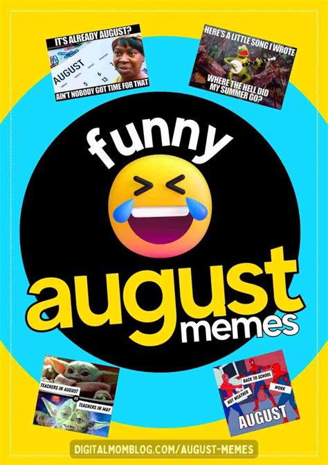 August Memes 2023 Funny Images For The New Month