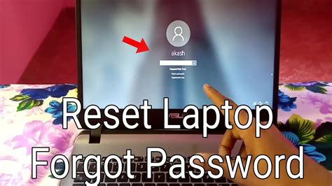 How To Reset Forgot Password In Laptop Reset Pc Forgot Password