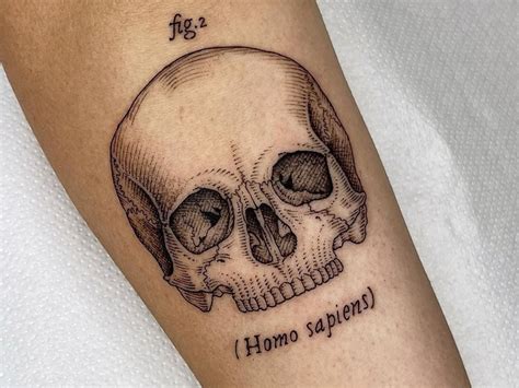 Top 70 Pictures Of Skull Tattoos Super Hot Vn