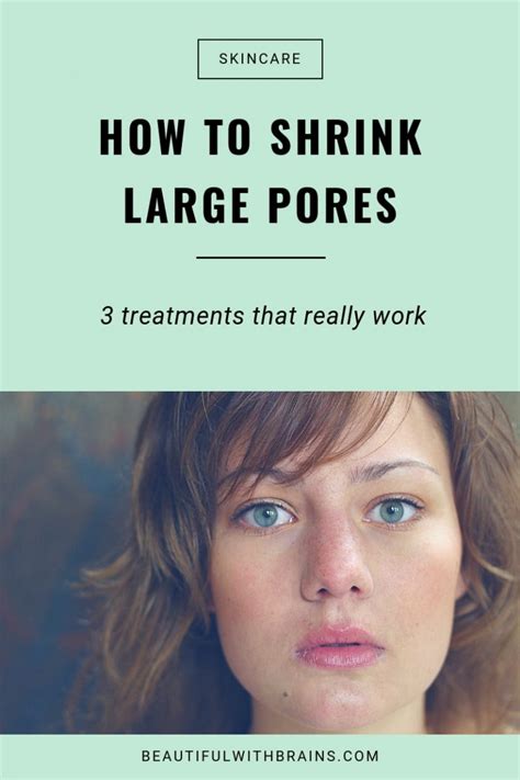 How To Shrink Large Pores 3 Treatments That Really Work