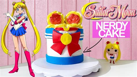 Nerdy Cake Sailor Moon How To Make A Sailor Moon Cake Mancake Youtube