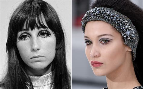 60s Makeup Trends Tutorial Pics