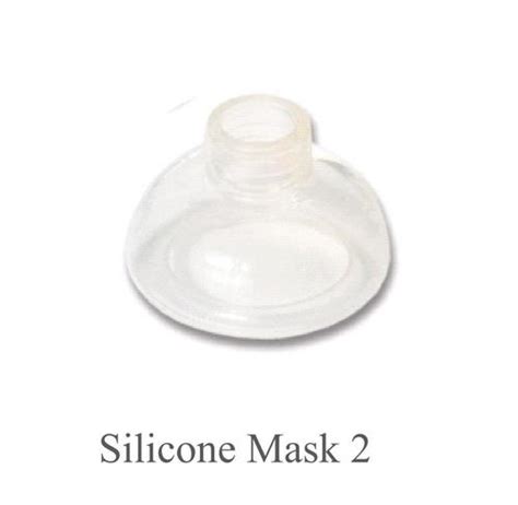 Round Transparent Ambu Open Cuff Silicone Face Mask For Resuscitators And Ventilators At Best