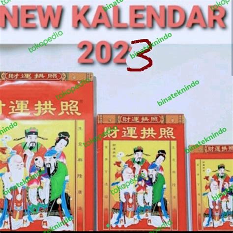 Jual Kalender Chinese 2022 Kalender Tahun 2022kalender Chinacina