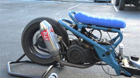 Engine upgraded with 4 valves cylinder head ex23/in25, big bore cylinder 70mm, 600 long stroke crankshaft. DROWsports Spec 232cc Honda Ruckus GY6 Swap - YouTube