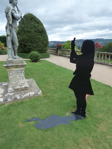 Powis Garden Orangery Terrace Statue And Selfie Girl Flickr