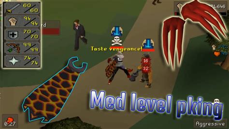 Osrs 99 Cmb Med Level Pking D Claws Too G Maul Live Commentary Youtube