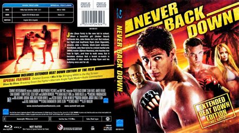 Never Back Down Movie Blu Ray Scanned Covers Never Back Down Blu Ray Scan Edit Dvd Covers
