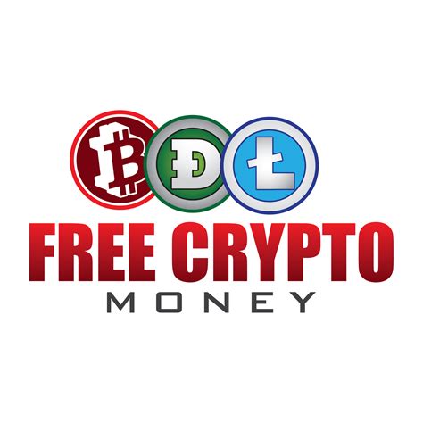 The image is png format with a clean transparent background. Free Crypto Money