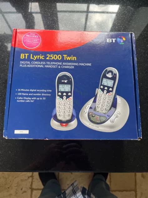 Bt Lyric 2500 Twin Digital Cordless Answering Machine £1500 Picclick Uk