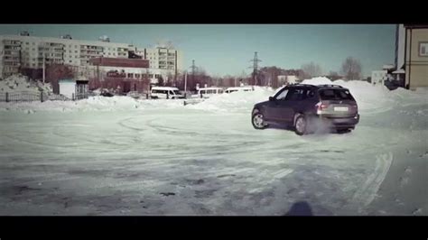 Winter Donuts Drifting On Bmw X3 E83 Youtube