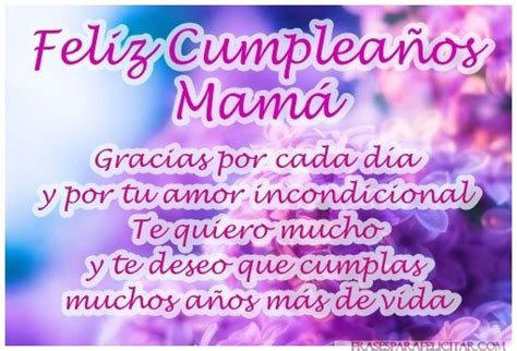 Imágenes De Feliz Cumpleaños Mamá Con Frases Bonitas 6 Imágenes Y