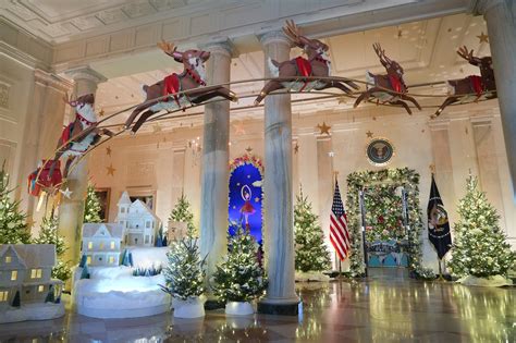 jill biden unveils 2023 white house holiday decorations watch live