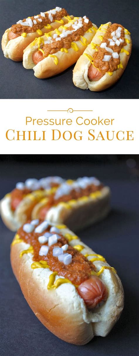 dog chili sauce cooker pressure fashioned cooking pot recipe instant recipes today electric dogs its using stand slow american cooked